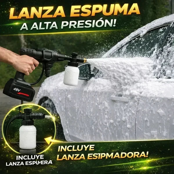 COMBO ESPECIAL: Hidrolavadora Portátil + (Aspiradora 3 en 1 + Doble Batería + Maletín) 🔥
